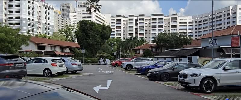 Ample parking outside house. 