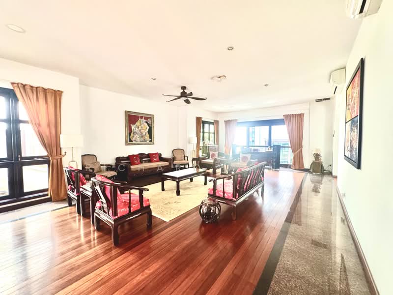 Sunset Heights, Sunset heights / Clementi park / Upper Bukit Timah, 5 Bedrooms, 5,300 sqft, Detached House For Rent, by Richard Wong, 500115581 - Living Room - PropertyGuru.com.sg