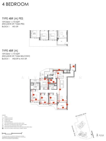 Vela Bay, 1 Bayshore Walk, Bedok / Upper East Coast, 4 Bedrooms, 1,173 sqft, Condominium For Sale, by Alvin Kwan, 500115591 - Bedroom - PropertyGuru.com.sg