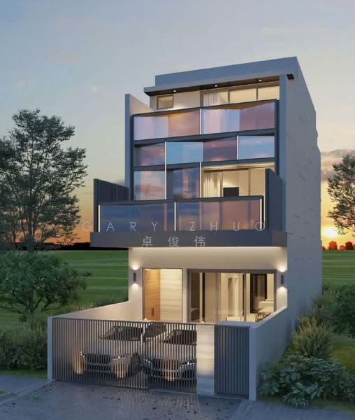 Brand New 2.5-Storey Terrace @ District 15 | 4 Bedrooms | Private Lift | Dual Car Parking, , 4 Bedrooms, 3,268 sqft, Terraced House For Sale, by Gary Zhuo 卓俊伟, 500115592 - Exterior - PropertyGuru.com.sg