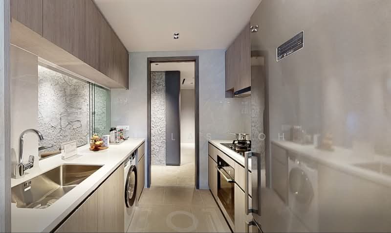 The LakeGarden Residences, 80 Yuan Ching Road, 3 Bedrooms, 1,292 sqft, Condominium For Sale, by Douglas Goh, 500115622 - Kitchen - PropertyGuru.com.sg