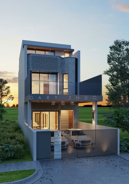 Brand New Terrace House in D15 | 2 Storey with Attic & Lift | Park 2 Cars, , 4 Bedrooms, 3,757 sqft, Terraced House For Sale, by Gary Zhuo 卓俊伟, 500115632 - Exterior - PropertyGuru.com.sg