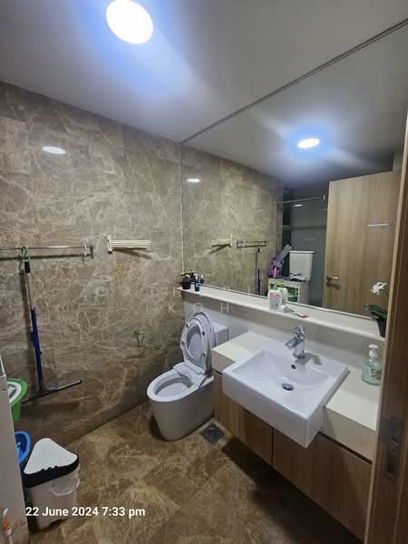 Caspian, 56 Lakeside Drive, Room Rental, 100 sqft, Condominium For Rent, by Catherine Koh, 500115680 - Common Bathroom 1 - PropertyGuru.com.sg