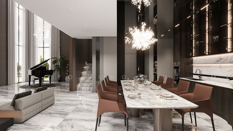 Watten Estate Brand New Freehold Bungalow, Watten Estate Road | Hillcrest Road | Watten Rise, 6 Bedrooms, 8,264 sqft, Bungalow House For Sale, by Yeo Yong Peng, 500115703 - Living Room - PropertyGuru.com.sg