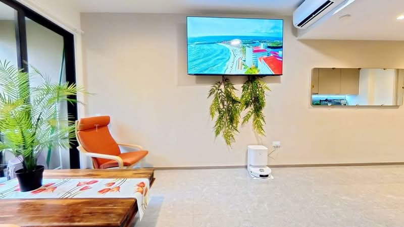 Sengkang Grand Residences, 76 Compassvale Bow, 1 Bedroom, 474 sqft, Condominium For Rent, by Tan Poh Ling Annie, 500115742 - Living Room - PropertyGuru.com.sg