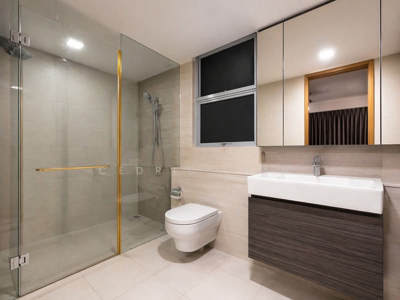 Prive, 35 Punggol Field, 3 Bedrooms, 1,055 sqft, Executive Condominium For Sale, by Cedric Chan, 500115772 - Bathroom - PropertyGuru.com.sg