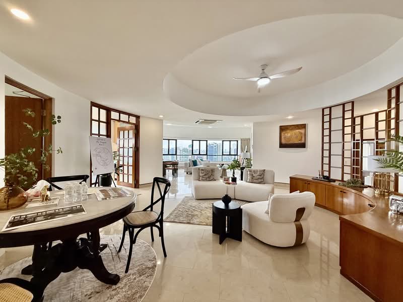 The Draycott, 50 Draycott Park, 4 Bedrooms, 2,637 sqft, Condominium For Sale, by Elaine Goh, 500115821 - Living and/or Dining Room - PropertyGuru.com.sg