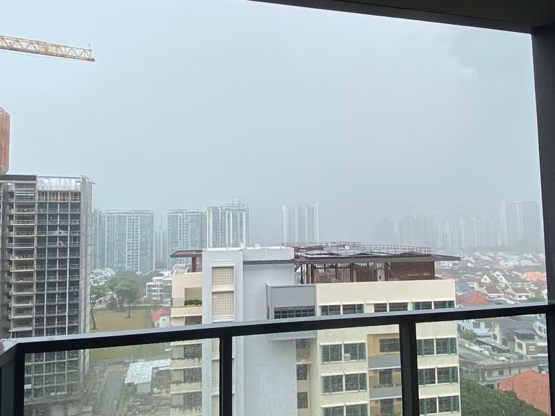 Tembusu Grand, 92 Jalan Tembusu, 3 Bedrooms, 1,173 sqft, Condominium For Rent, by Kitson Chan, 500115844 - Sea view from Balcony - PropertyGuru.com.sg