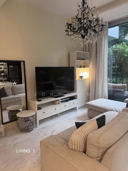 Reflections at Keppel Bay, 5 Keppel Bay View, 2 Bedrooms, 1,281 sqft, Condominium For Sale, by John Lim, 500115899 - Living Room - PropertyGuru.com.sg