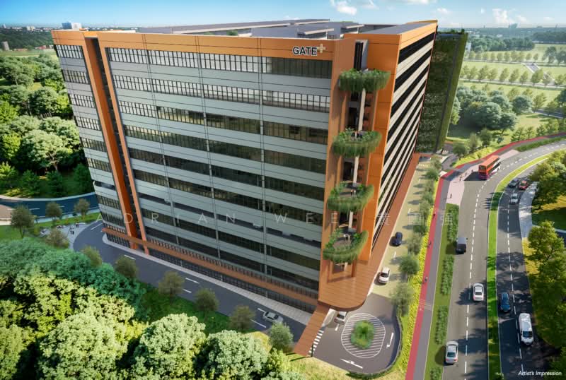 Gate Plus at Jurong, Tukang Innovation Drive, 1,615 sqft, Factory / Workshop (B2) For Sale, by Adrian Wee 黄國强, 500115915 - Exterior - CommercialGuru.com.sg