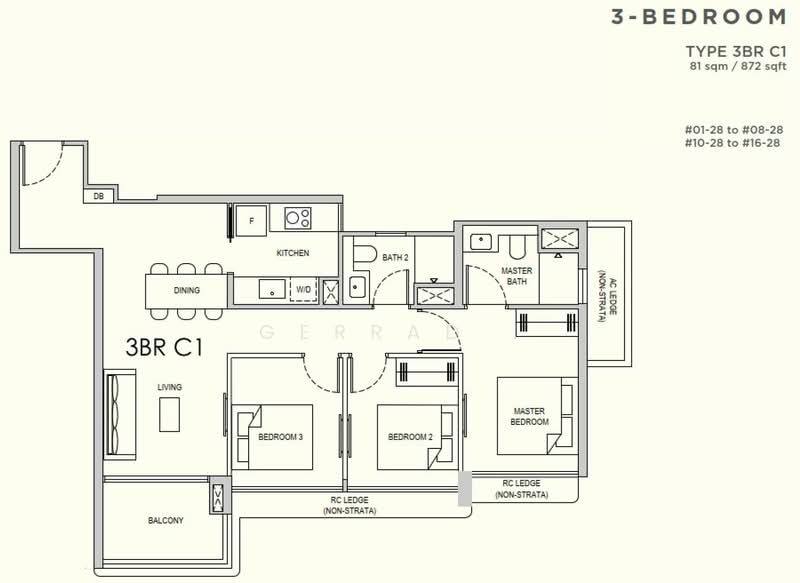 Lentor Gardens Residences, 68 Lentor Gardens, 2 Bedrooms, 646 sqft, Condominium For Sale, by GERRAD ., 500115932 - PropertyGuru.com.sg