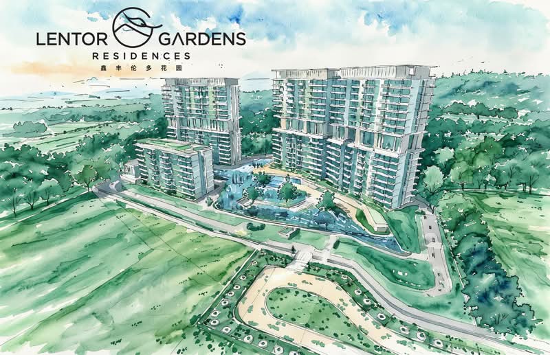 Lentor Gardens Residences, 68 Lentor Gardens, 2 Bedrooms, 646 sqft, Condominium For Sale, by GERRAD ., 500115932 - Exterior - PropertyGuru.com.sg