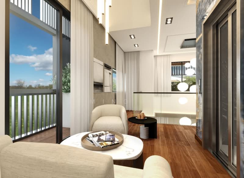 Brand New Corner Terrace! Near MRT!, Lorong Melayu / Lorong Mydin, 5 Bedrooms, 5,885 sqft, Corner Terrace For Sale, by Ming !, 500115974 - Living Room - PropertyGuru.com.sg