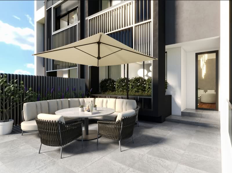 Brand New Corner Terrace! Near MRT!, Lorong Melayu / Lorong Mydin, 5 Bedrooms, 5,885 sqft, Corner Terrace For Sale, by Ming !, 500115974 - Exterior - PropertyGuru.com.sg