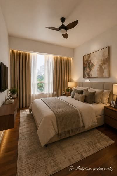 Fontaine Parry, 67 Poh Huat Road, 2 Bedrooms, 850 sqft, Condominium For Sale, by Isaac Tan, 500115993 - Bedroom - PropertyGuru.com.sg