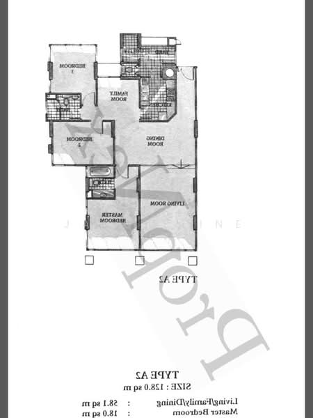 Tanjong Ria Condominium, 121 Tanjong Rhu Road, 3 Bedrooms, 1,378 sqft, Condominium For Sale, by Jacqueline Lim, 500116002 - PropertyGuru.com.sg