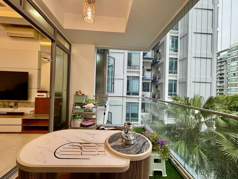 Carabelle, 67 West Coast Way, 3 Bedrooms, 1,259 sqft, Condominium For Sale, by Gary Chia, 500116040 - Balcony - PropertyGuru.com.sg
