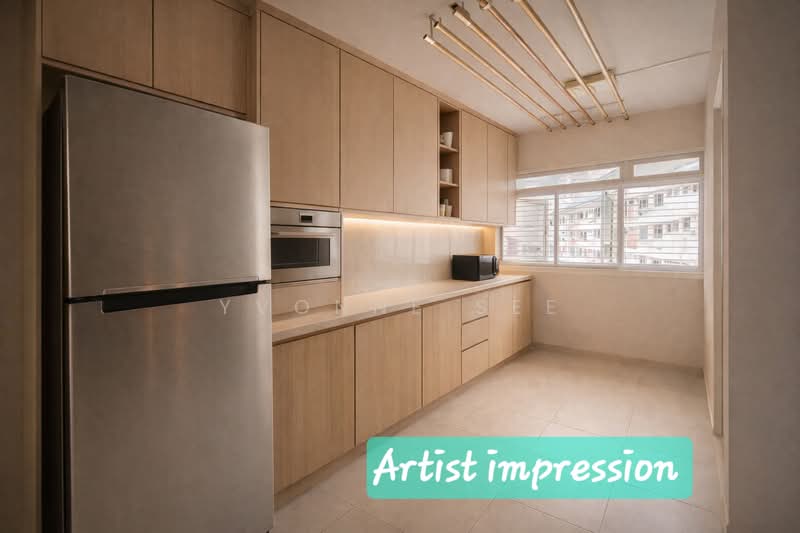 249 Bishan Street 22, 249 Bishan Street 22, 3 Bedrooms, 1,421 sqft, HDB Flat For Sale, by Yvonne See, 500116068 - Kitchen - PropertyGuru.com.sg