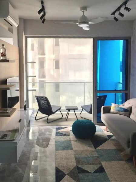 The Santorini, 31 Tampines Street 86, 2 Bedrooms, 743 sqft, Condominium For Sale, by OHMYHOME PTE LTD, 500116112 - Living Room - PropertyGuru.com.sg