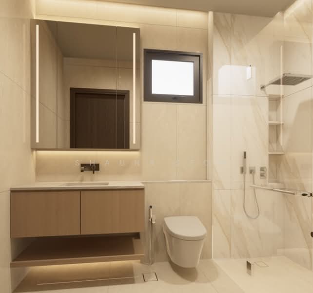 Brand New FREEHOLD 2.5 Storey Semi-D with Basement & Pool, Jalan Insaf, 5 Bedrooms, 5,671 sqft, Semi-Detached House For Sale, by Shauna Seow, 500116212 - Bathroom - PropertyGuru.com.sg