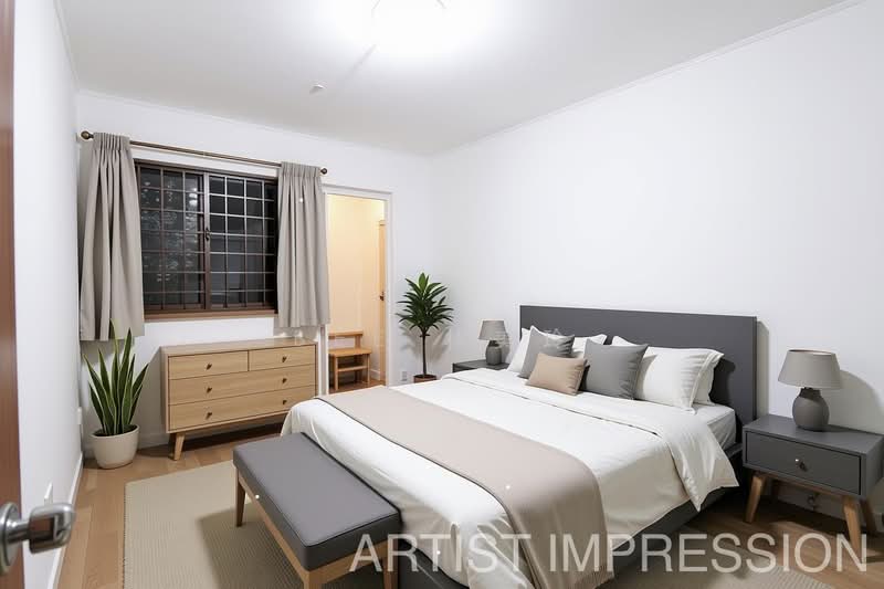 108 Bedok Reservoir Road, 108 Bedok Reservoir Road, 3 Bedrooms, 1,001 sqft, HDB Flat For Sale, by Bee 林美玲, 500116232 - Master Room  (Artist Impression) - PropertyGuru.com.sg