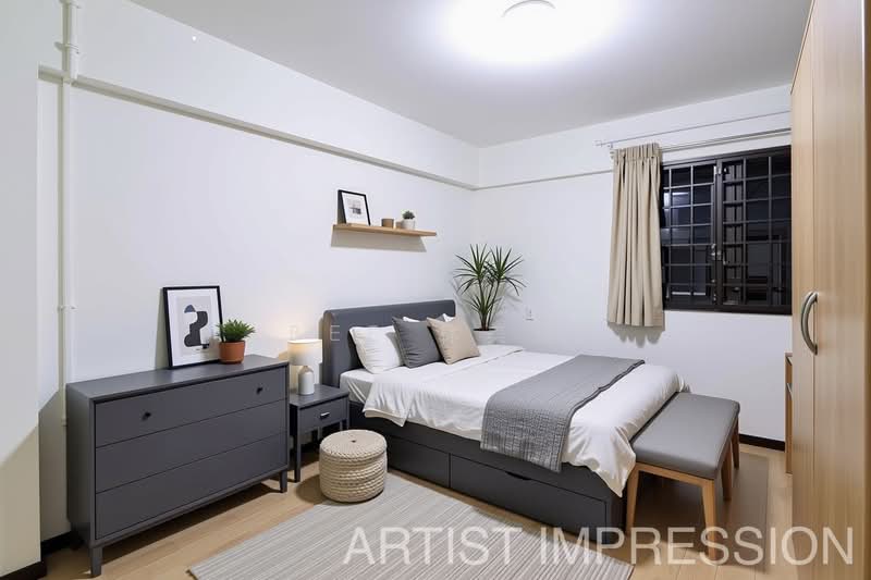 108 Bedok Reservoir Road, 108 Bedok Reservoir Road, 3 Bedrooms, 1,001 sqft, HDB Flat For Sale, by Bee 林美玲, 500116232 - Common Room  (Artist Impression) - PropertyGuru.com.sg
