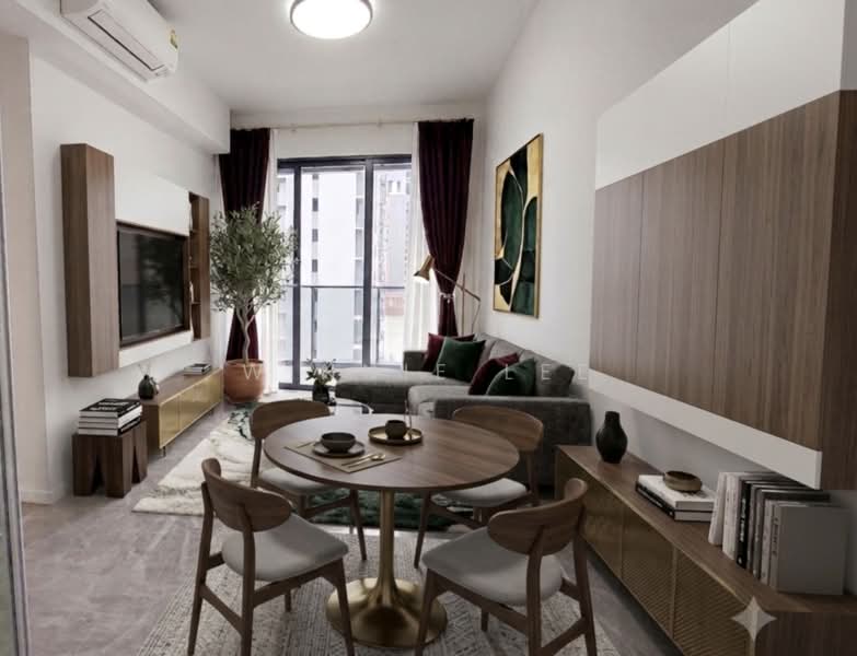 The M, 36 Middle Road, 2 Bedrooms, 753 sqft, Condominium For Sale, by Winnie Lee, 500116235 - AI-treated Living Room - PropertyGuru.com.sg