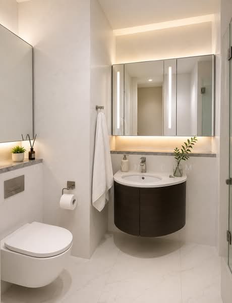 DUO Residences, 1 Fraser Street, 2 Bedrooms, 947 sqft, Condominium For Sale, by Gracelyn Lim, 500116245 - Bathroom - PropertyGuru.com.sg