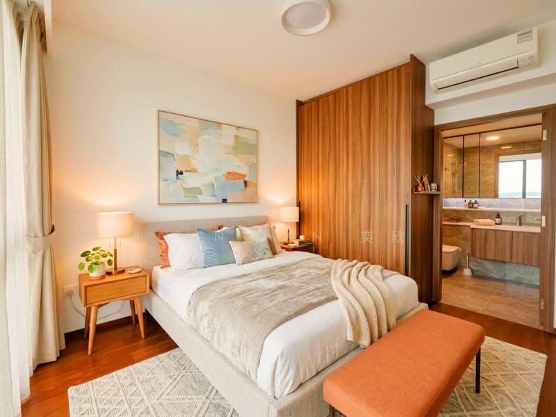 Lentor Modern, 3 Lentor Central, 3 Bedrooms, 990 sqft, Condominium For Sale, by John Tan 奕欣, 500116274 - Bedroom - PropertyGuru.com.sg