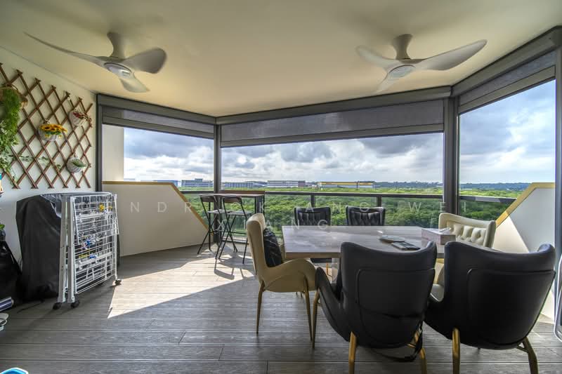 Riverfront Residences, 41 Hougang Avenue 7, 4 Bedrooms, 1,485 sqft, Condominium For Sale, by Cendrick Ang Wei Xiang, 500116278 - Balcony - PropertyGuru.com.sg