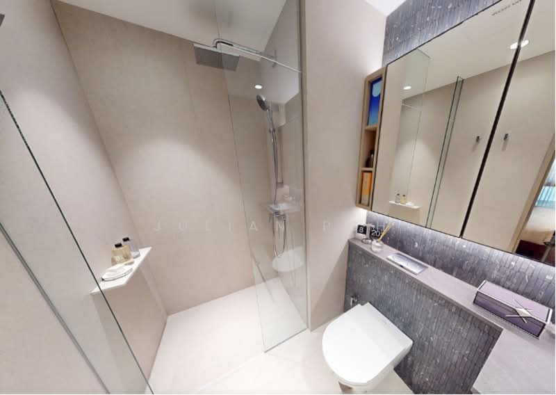 Nava Grove, 38 Pine Grove, 3 Bedrooms, 947 sqft, Condominium For Sale, by Julian Poh, 500116317 - Bathroom - PropertyGuru.com.sg