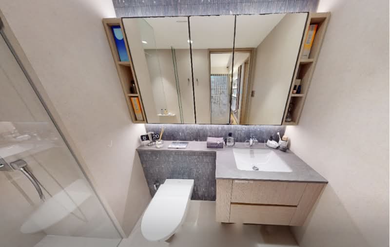 Nava Grove, 38 Pine Grove, 3 Bedrooms, 947 sqft, Condominium For Sale, by Julian Poh, 500116317 - Bathroom - PropertyGuru.com.sg