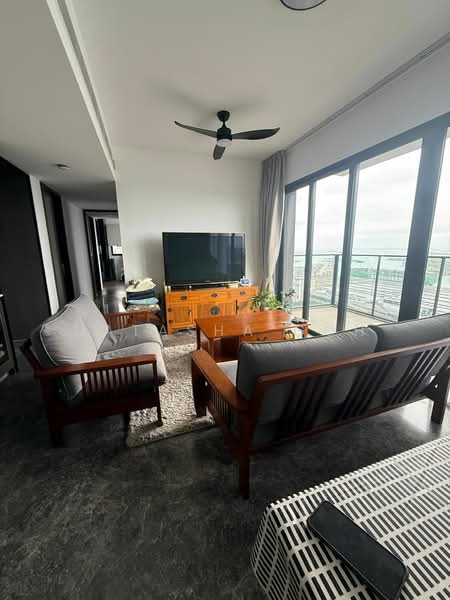 Avenue South Residence, 13 Silat Avenue, 4 Bedrooms, 1,496 sqft, Condominium For Rent, by Natasha Goh, 500116347 - Living Room - PropertyGuru.com.sg