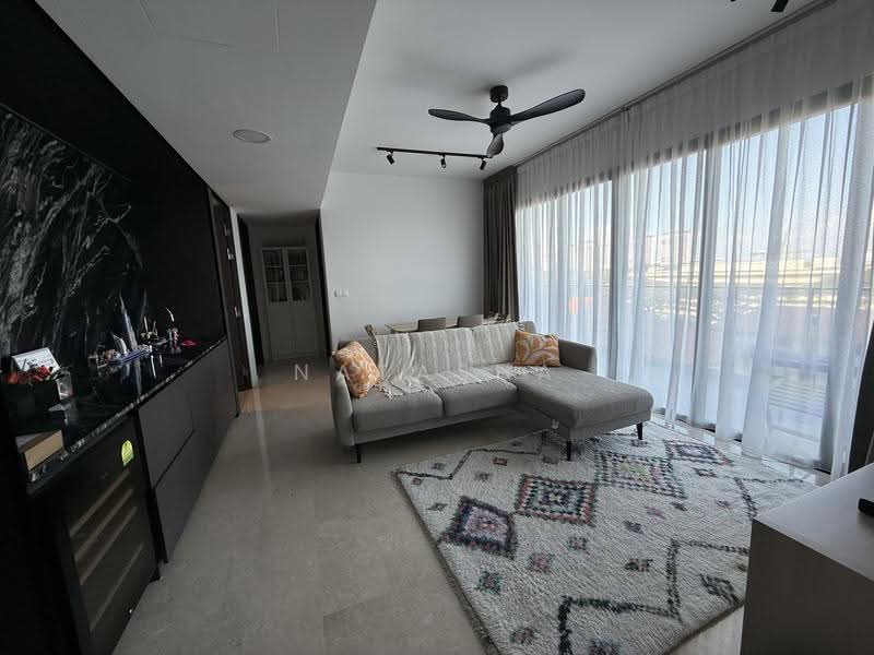 Avenue South Residence, 13 Silat Avenue, Alexandra / Commonwealth, 4 Bedrooms, 1,496 sqft, Condominium For Rent, by Natasha Goh, 500116347 - Living Room - PropertyGuru.com.sg