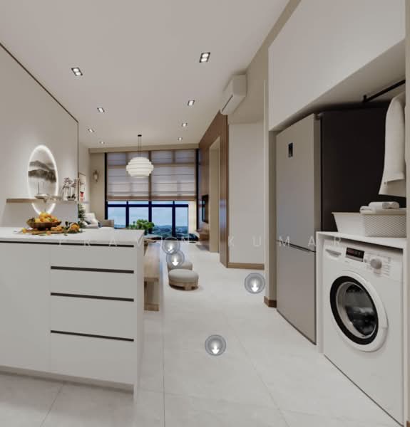 Kovan Jewel, 51 Kovan Road, 1 Bedroom, 624 sqft, Condominium For Sale, by Pravin Kumar, 500116354 - Living Room - PropertyGuru.com.sg