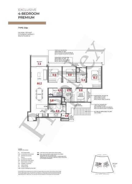 ELTA, 12 Clementi Avenue 1, 4 Bedrooms, 1,507 sqft, Apartment For Sale, by Ray Lim, 500116363 - PropertyGuru.com.sg