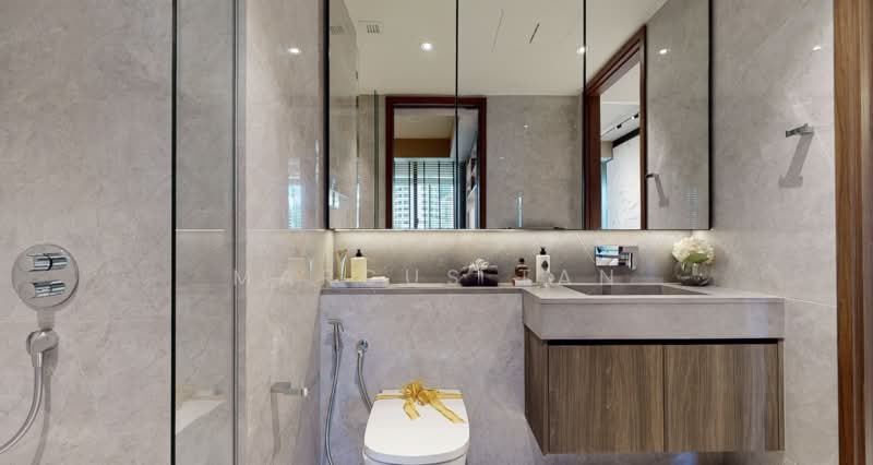 CanningHill Piers, 1 Clarke Quay, 1 Bedroom, 463 sqft, Condominium For Sale, by Marcus Tan, 500116365 - Bathroom - PropertyGuru.com.sg