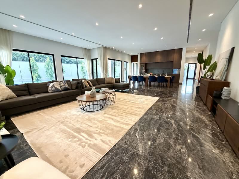 Brand New Freehold Bungalow @District 11, Charming bungalow at Mount Rosie, 8 Bedrooms, 16,031 sqft, Bungalow House For Sale, by Gina Tng, 500116445 - Living Room - PropertyGuru.com.sg