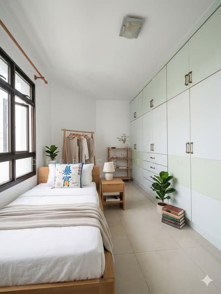 73A Redhill Road, 73A Redhill Road, 3 Bedrooms, 1,238 sqft, HDB Flat For Sale, by Derrick Tang, 500116509 - AI Generated photo - Common Bedroom 2 - PropertyGuru.com.sg