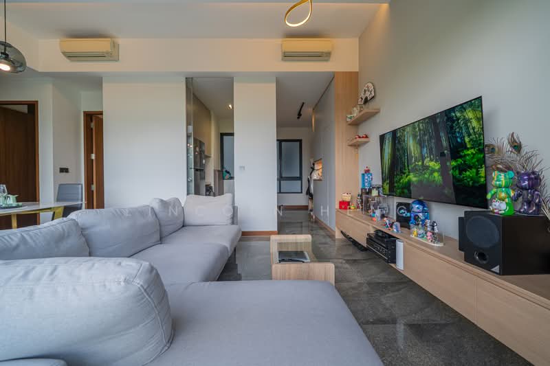 Eco Sanctuary, 65 Chestnut Avenue, 3 Bedrooms, 990 sqft, Condominium For Sale, by Lincoln Heng, 500116537 - Living Room - PropertyGuru.com.sg