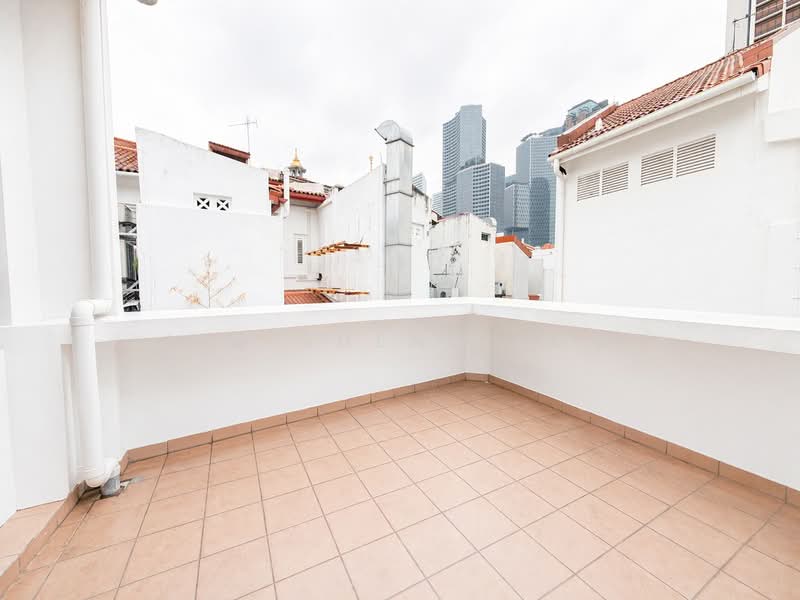 1 Jalan Pisang Shophouse, Jalan Pisang, 1,137 sqft, Shop / Shophouse For Rent, by Lim Sheng Loo, 500116625 - Balcony - CommercialGuru.com.sg