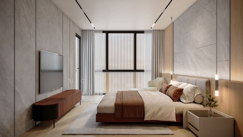 C.H.E.A.P 3.5 Sty Landed Homes With Lift and Nature Views, Meng Suan Road, Springleaf, Upper Thomson Road, 6 Bedrooms, 5,697 sqft, Terraced House For Sale, by Ng Aik Pin, 500116699 - Bedroom - PropertyGuru.com.sg