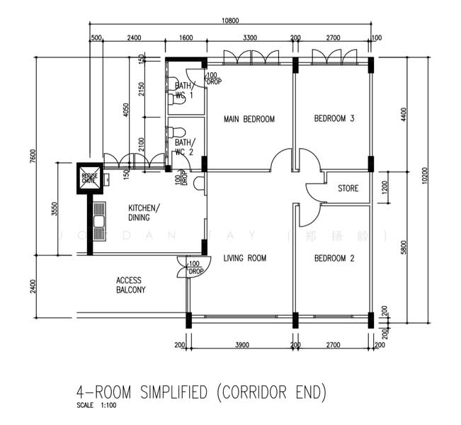 150A Bishan Street 11, 150A Bishan Street 11, 3 Bedrooms, 1,001 sqft, HDB Flat For Sale, by Jordan Tay (郑扬龄), 500116745 - PropertyGuru.com.sg