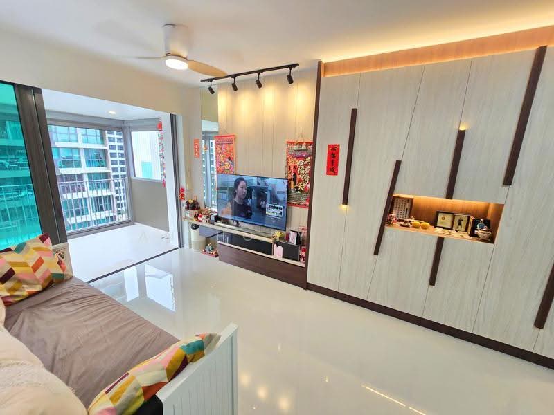 The Topiary, 11 Fernvale Lane, Seletar / Yio Chu Kang, 3 Bedrooms, 904 sqft, Executive Condominium For Sale, by Anthony Lim, 500116799 - Living Room - PropertyGuru.com.sg