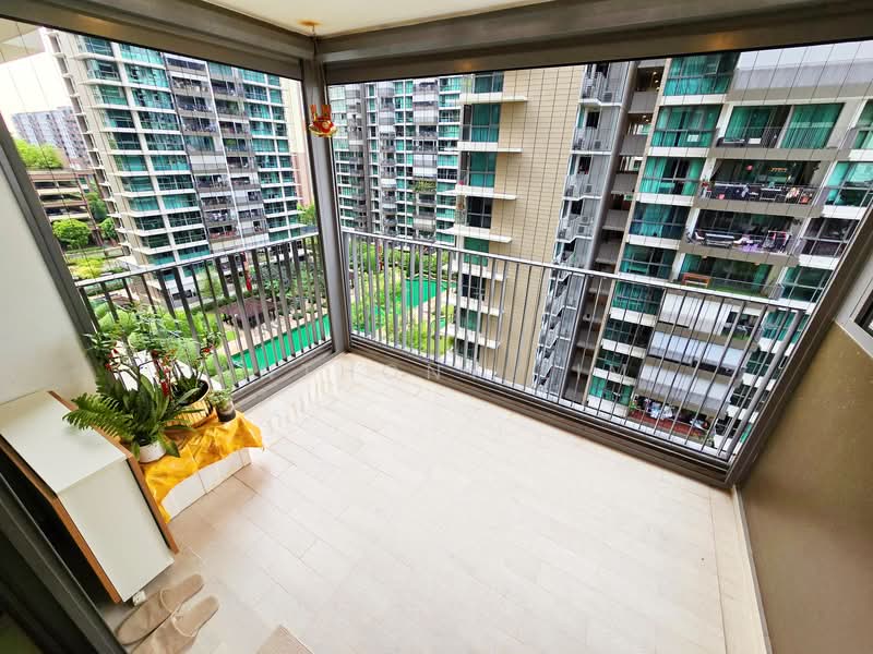 The Topiary, 11 Fernvale Lane, 3 Bedrooms, 904 sqft, Executive Condominium For Sale, by Anthony Lim, 500116799 - Balcony - PropertyGuru.com.sg