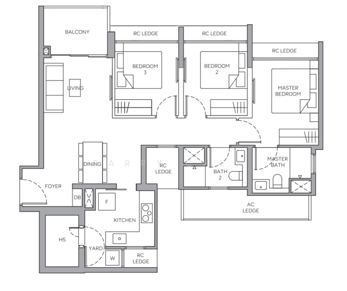 Otto Place, Plantation Close, 3 Bedrooms, 872 sqft, Executive Condominium For Sale, by Barry Chew, 500116822 - PropertyGuru.com.sg