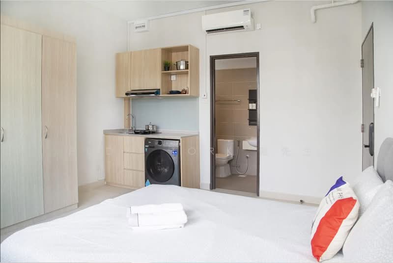Coliwoo Boon Lay I Fully Equipped Self-Contained Studios Near NTU, , Studio, 280 sqft, Apartment For Rent, by Eddie Tork 戴先生, 500116884 - Kitchen - PropertyGuru.com.sg