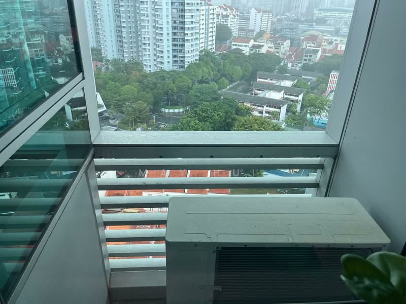Freehold office @ Arc 380| Near MRT| High Ceiling |Unblock View |Gym & Pool faciliteis, Jalan Besar, Lavendar St. Foch Rd, 700 sqft, Office For Sale, by May Hui, 500116896 - Balcony - CommercialGuru.com.sg