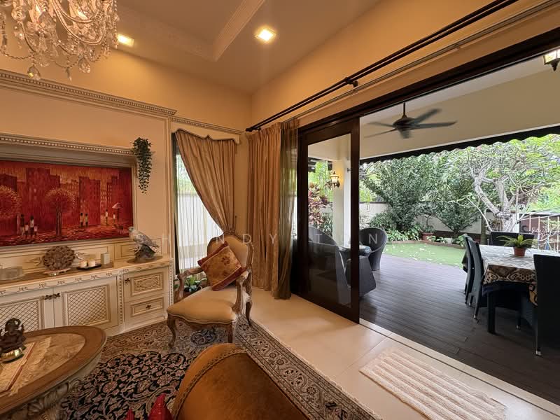 Corner Semi D tastefully renovated @ Serangoon Garden, , 5 Bedrooms, 5,500 sqft, Semi-Detached House For Sale, by Shandy Tong, 500117055 - Living Room - PropertyGuru.com.sg