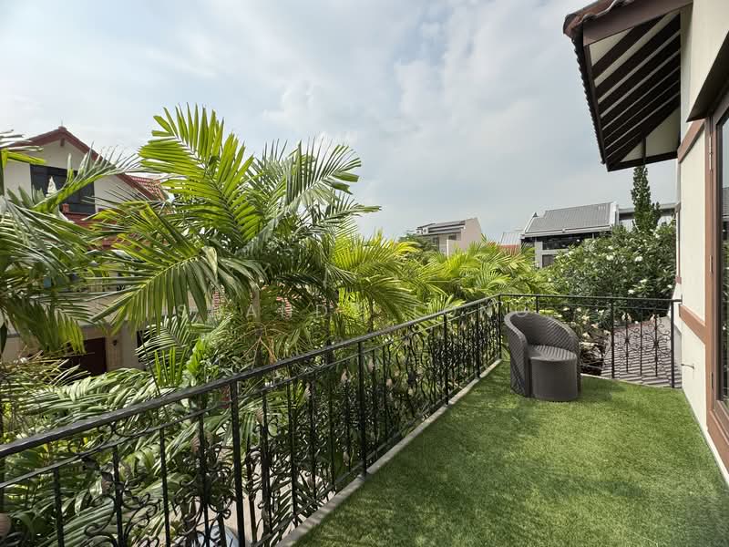 Corner Semi D tastefully renovated @ Serangoon Garden, , 5 Bedrooms, 5,500 sqft, Semi-Detached House For Sale, by Shandy Tong, 500117055 - Balcony - PropertyGuru.com.sg